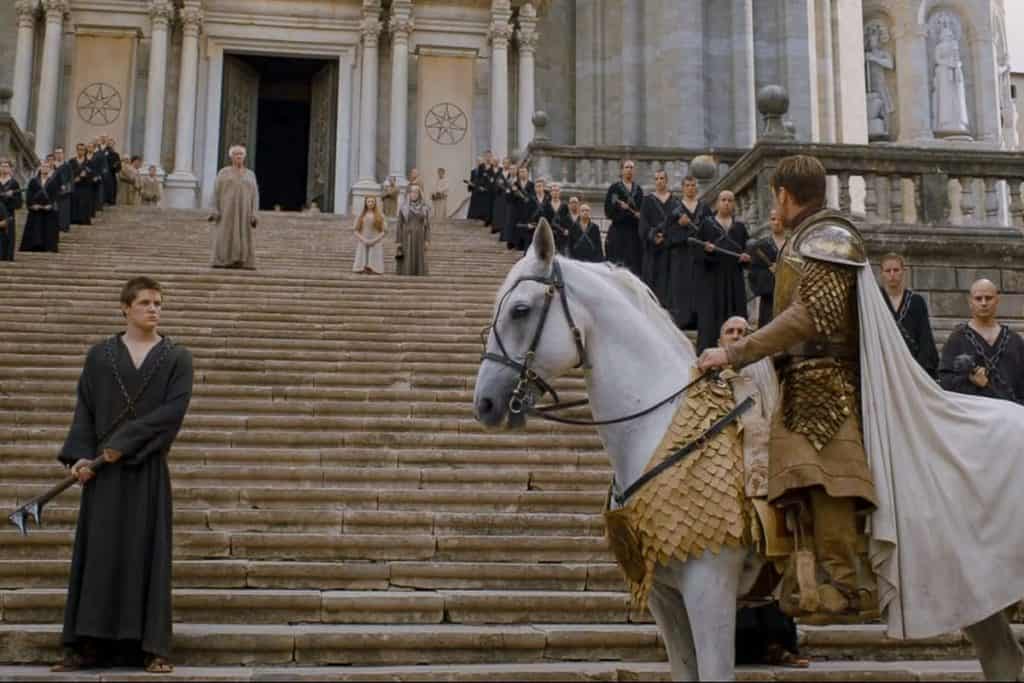 Scene of Game of Thrones filmed in Girona