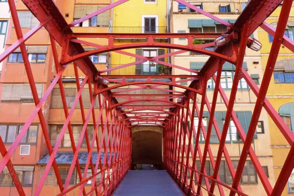 The Eiffel Bridge in Girona
