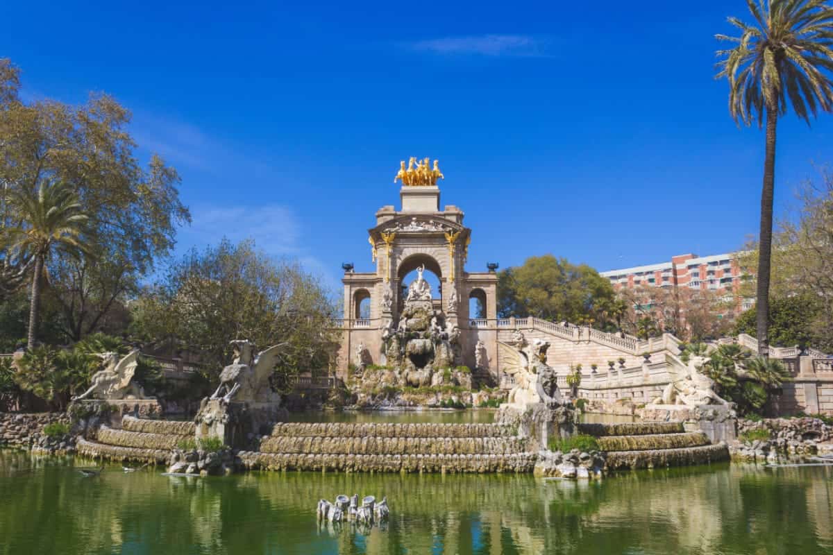 Fountain in the Ciutadella Park