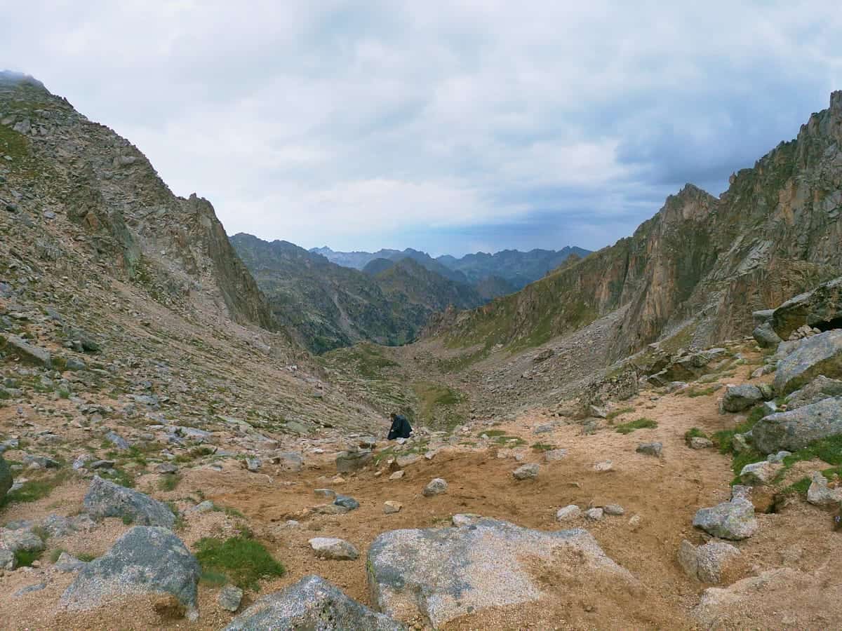 Monestero mountain pass