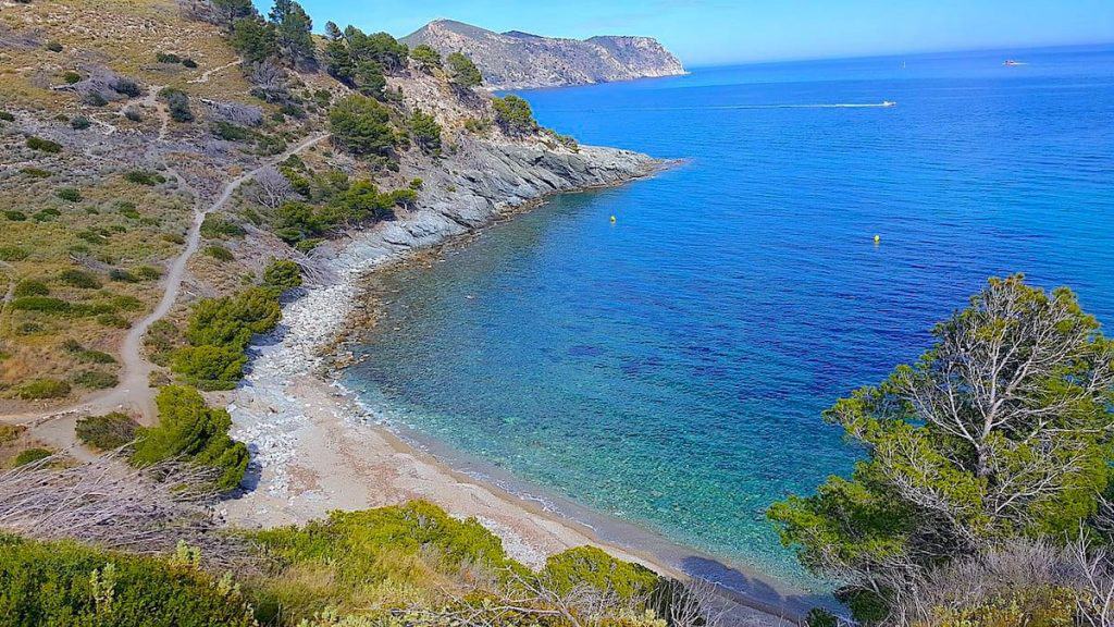 The cove Cala Murtra in the Costa Brava