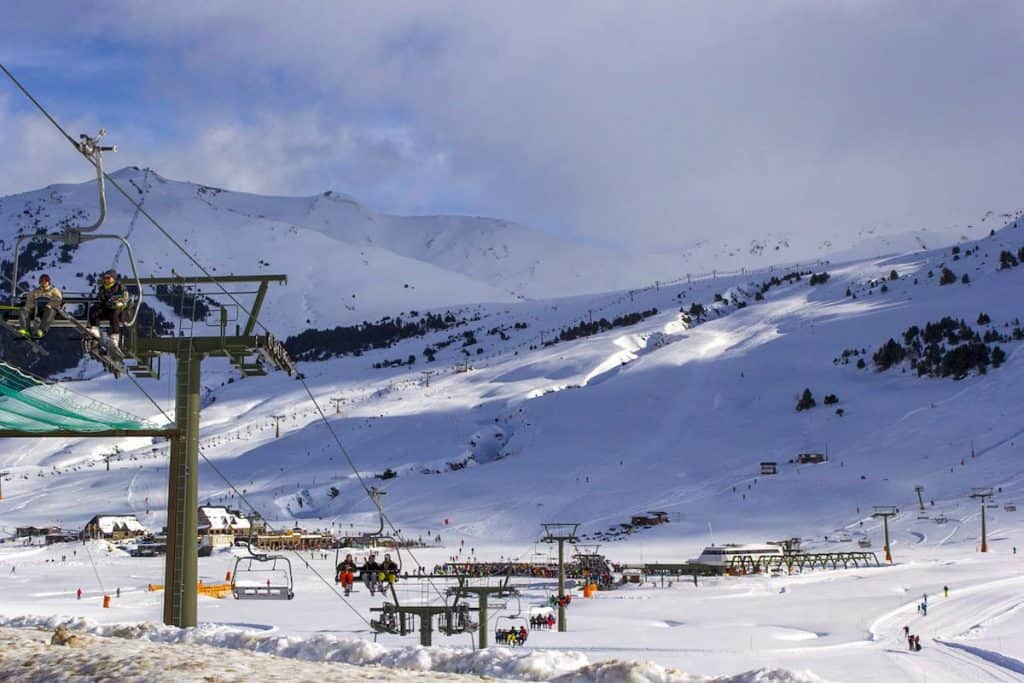 The Baqueira-Beret ski resort