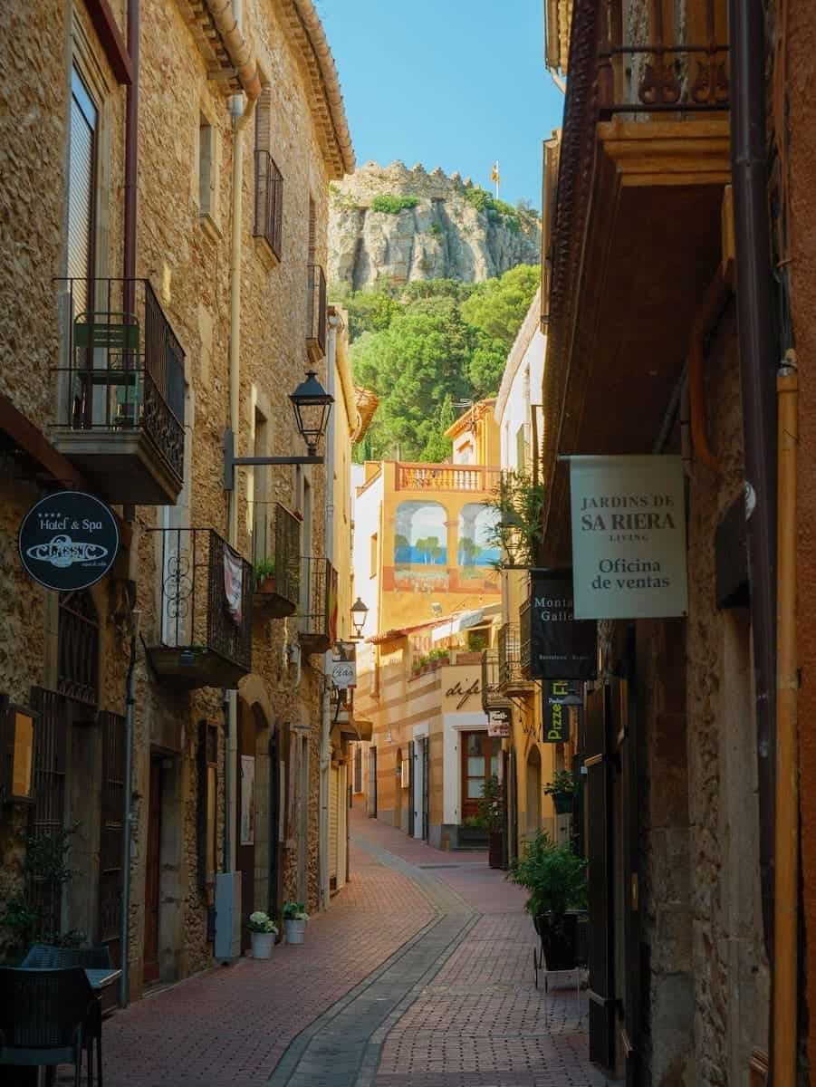 One of the prettiest streets in Begur