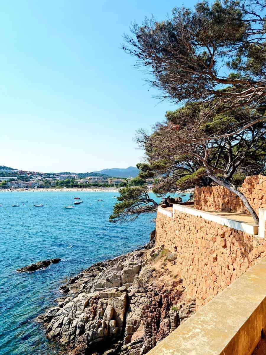 A section of the Camí de Ronda in s'Agaró