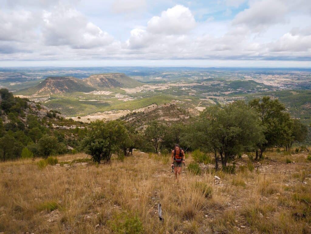 Climbing La Picosa Peak