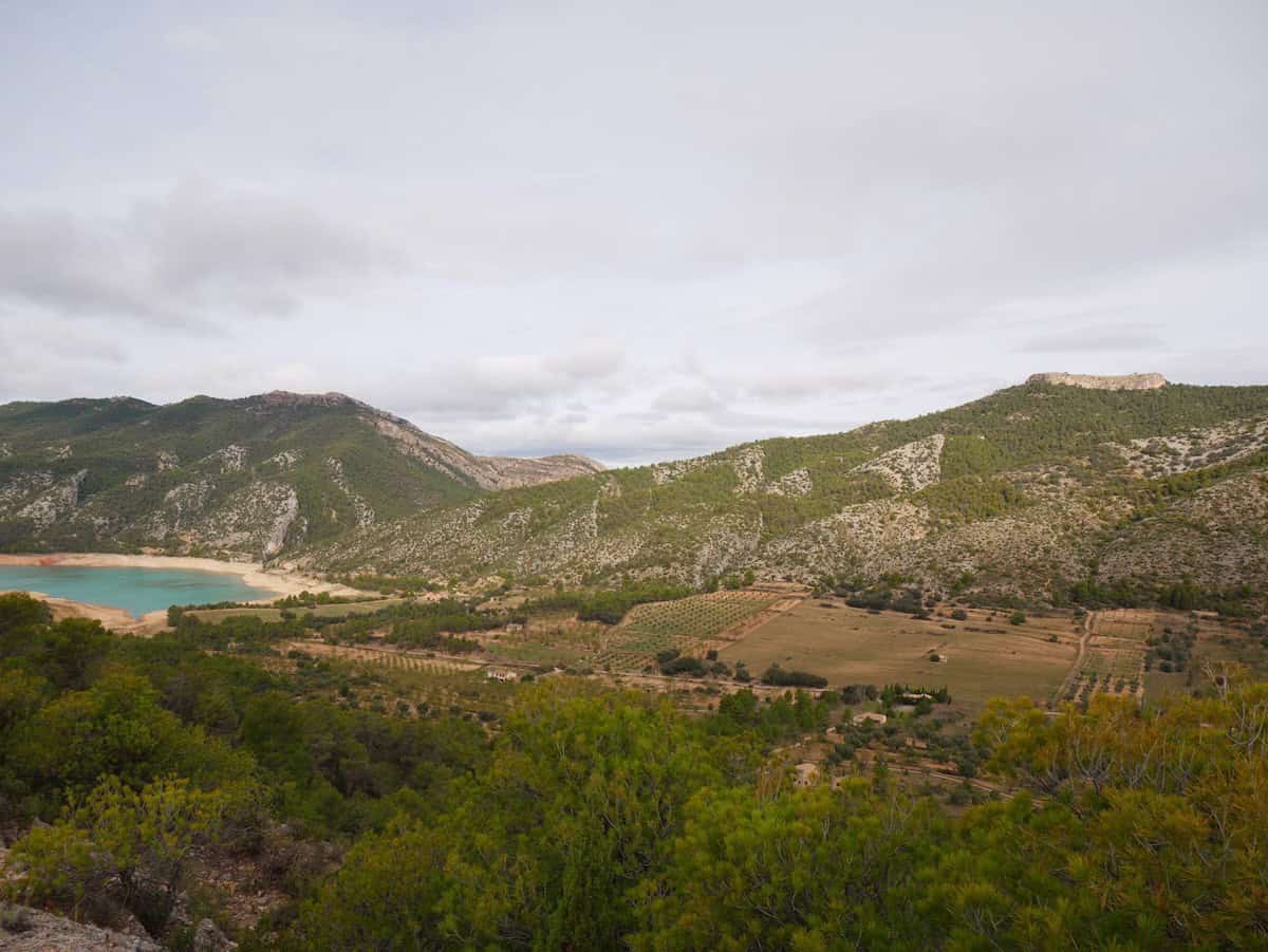 Views of the Pena Reservoir, La Picosa and La Caixa