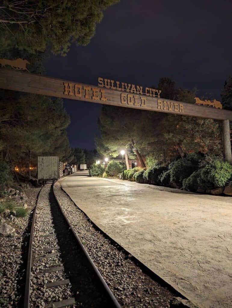 Entrance of Hotel Gold River