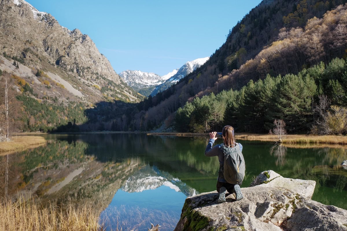 Estany Llebreta in Aigüestortes National Park