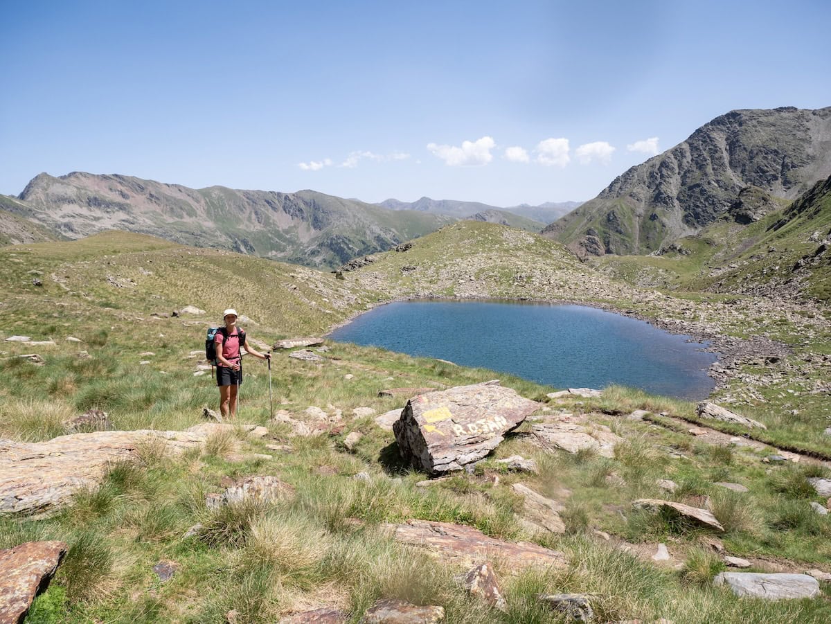 The beautiful Estany de Ransol, which we passed by on the third day of Coronallacs