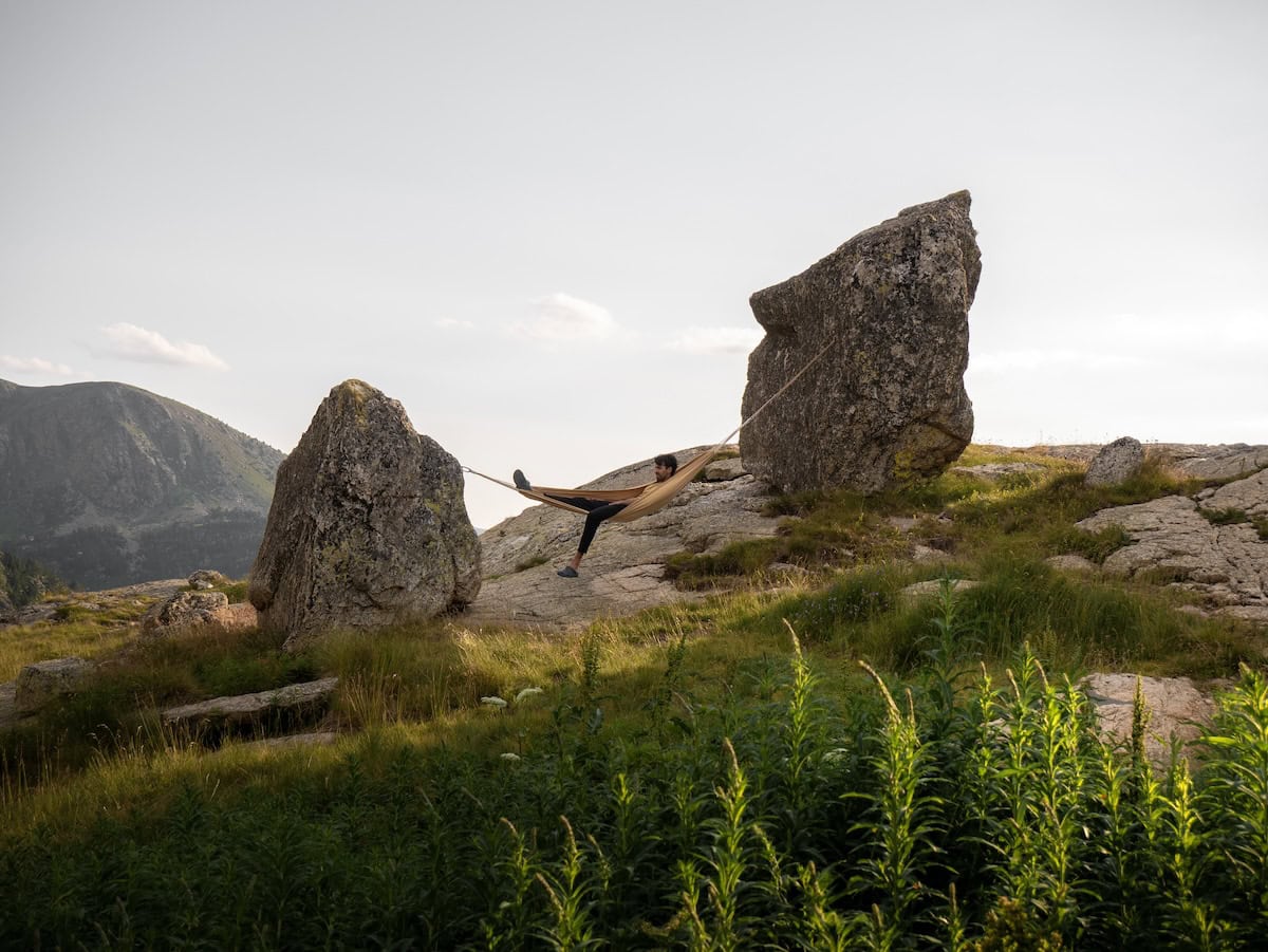 Chilling at the hammock of the Juclar hut