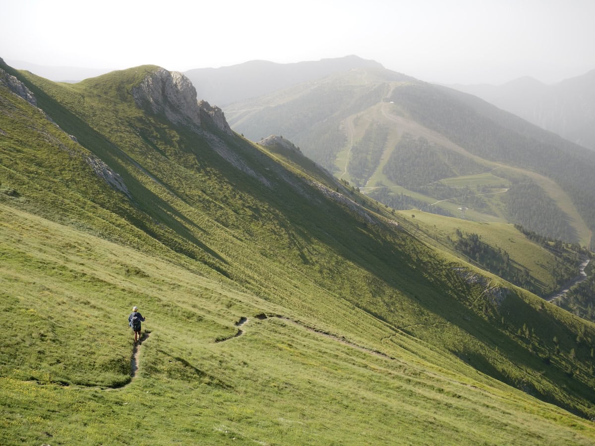 Hiking from Arinsal to Pal ski resort