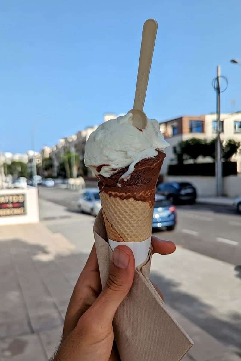 Ice cream from Luciano Mancuso