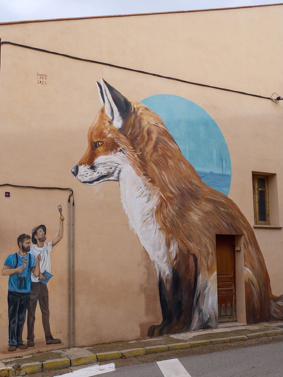 Street art in Ivars d'Urgell (Terres de Lleida)