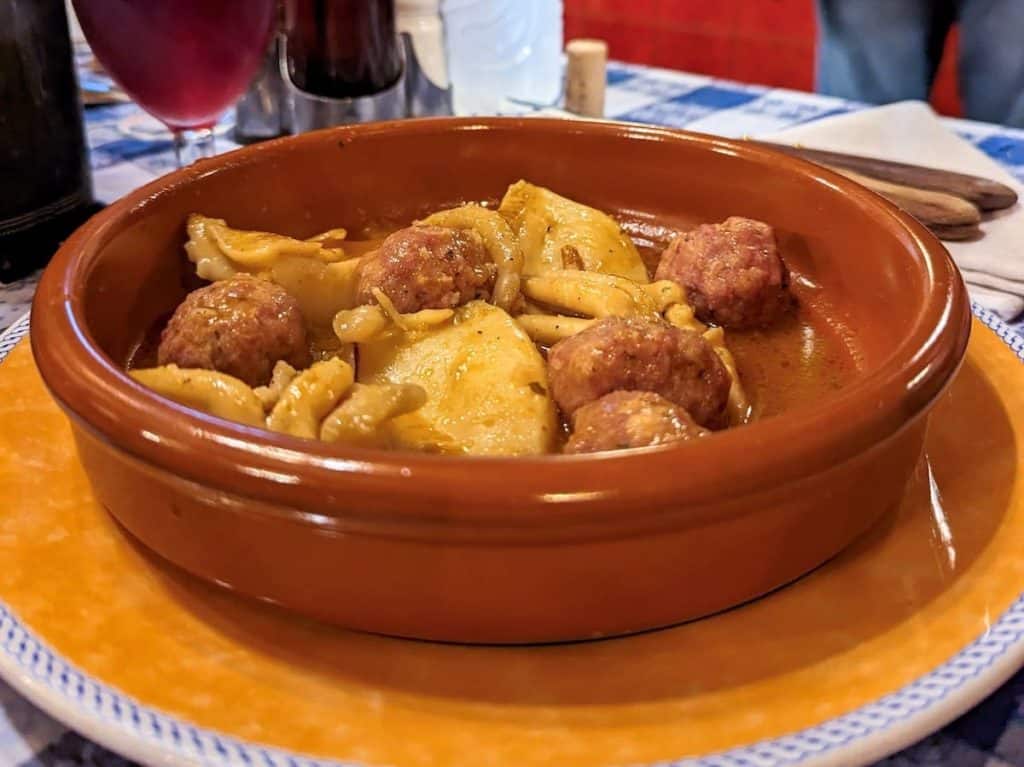 Mandonguilles amb sípia