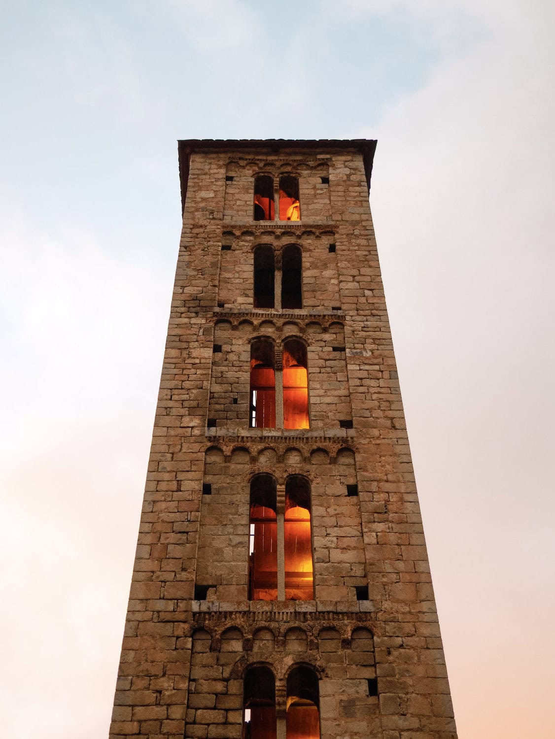 Sant Climent de Taüll, one of the most emblematic Romanesque churches in the Pyrenees of Lleida