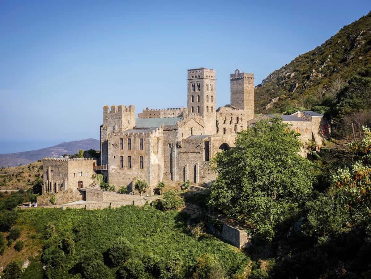 Sant Pere de Rodes monastery in Port de la Selva