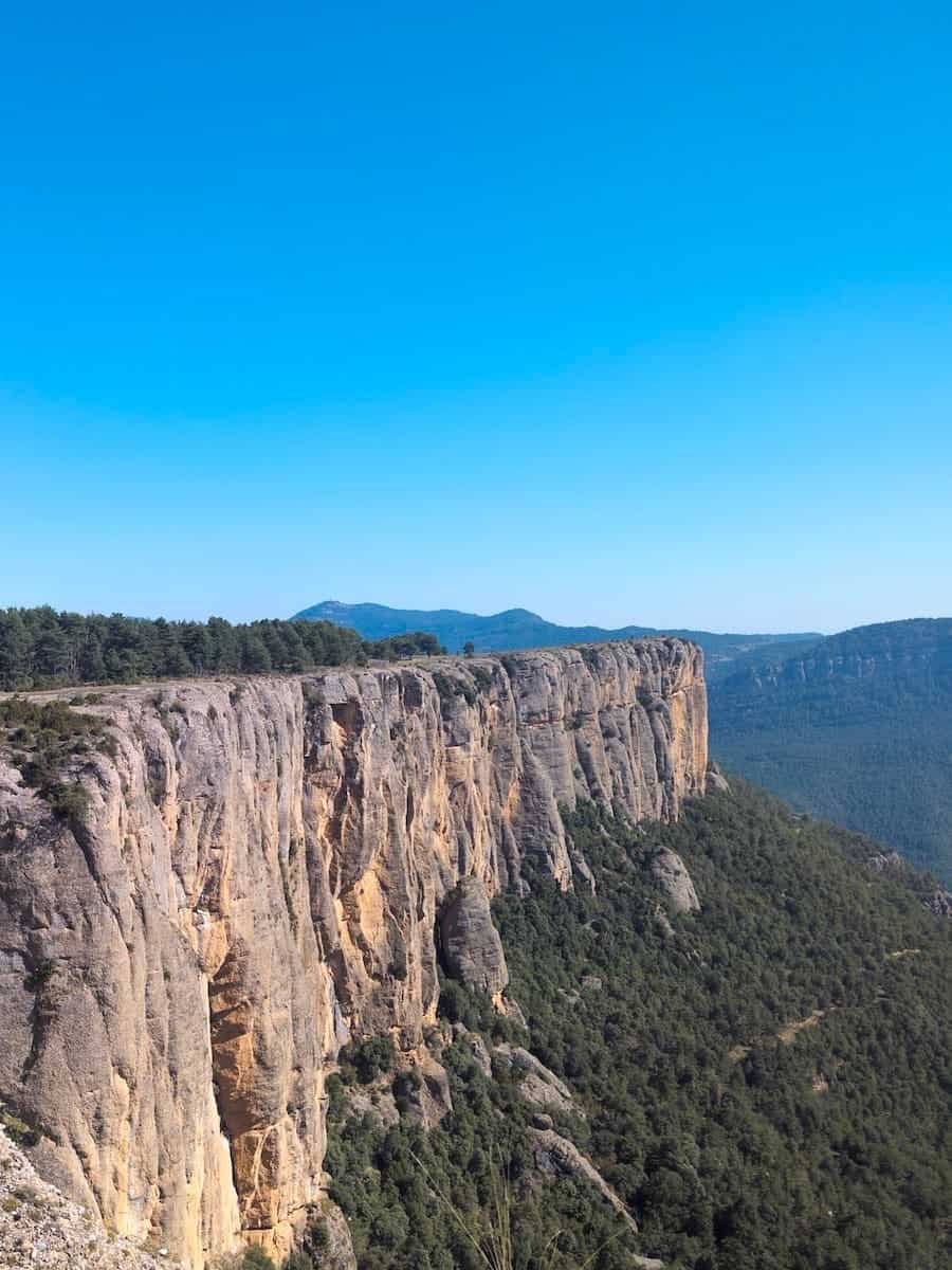 Serra de Busa's cliffs