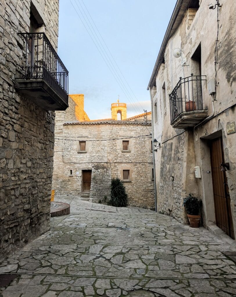 Sunset in Montfalcó Murallat