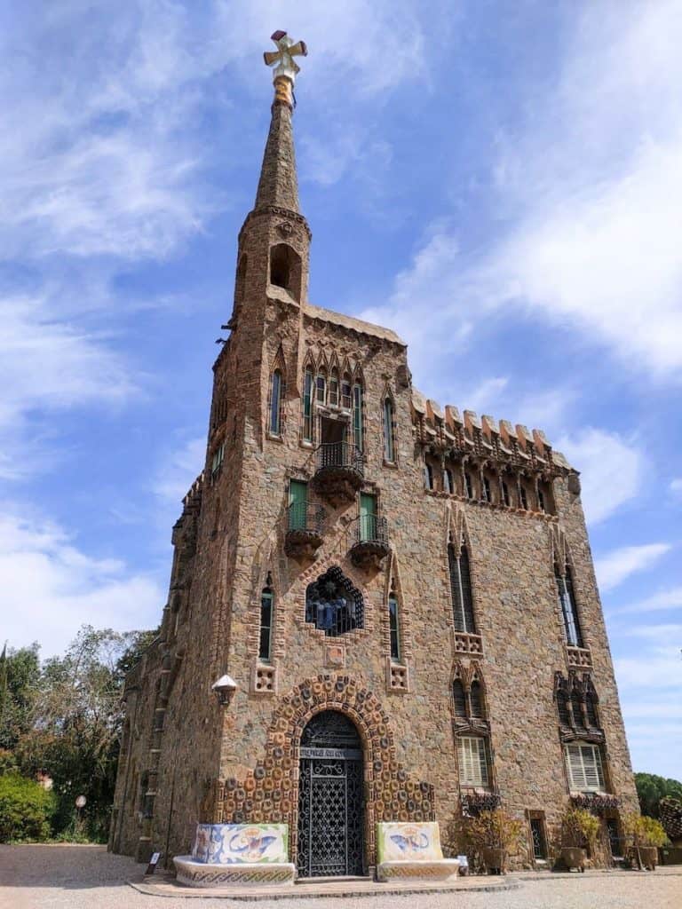 Facade of the Torre Bellesguard