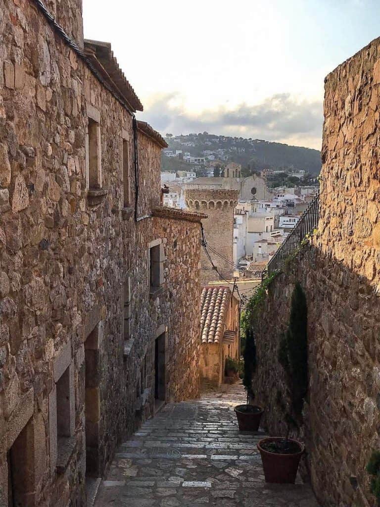 Views from the Old Town of Tossa de Mar