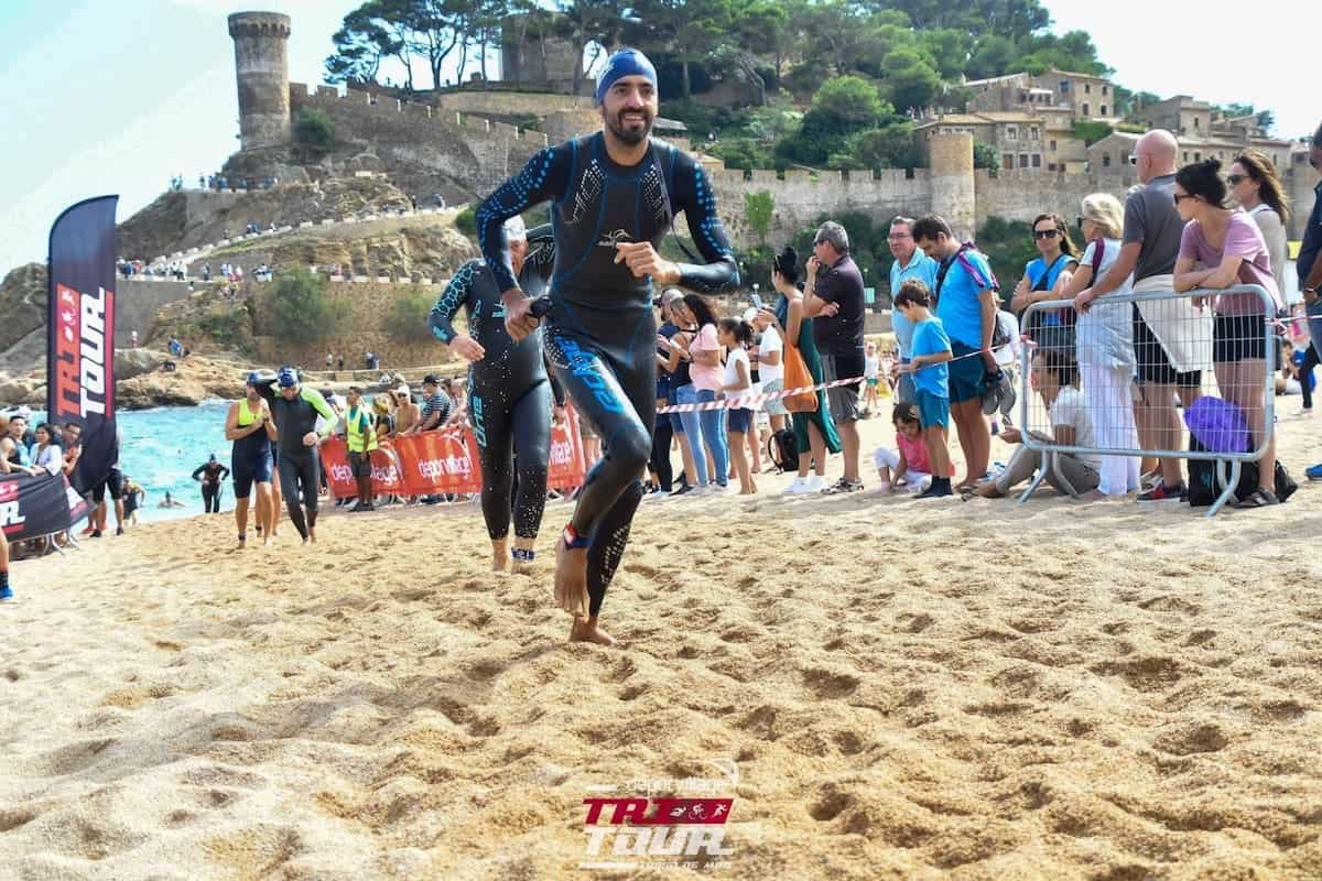 TriTour triathlon in Tossa de Mar