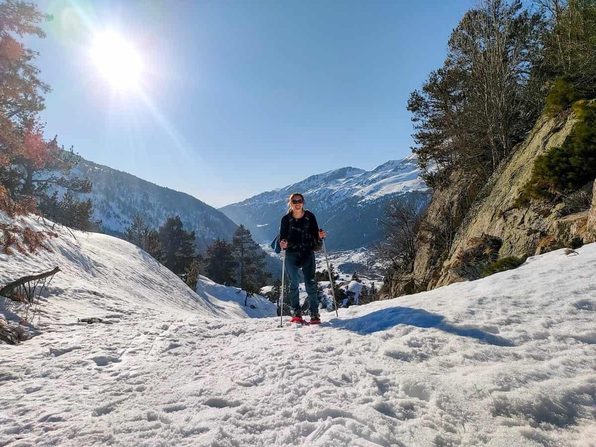 Snowshoeing in Vall d'Incles