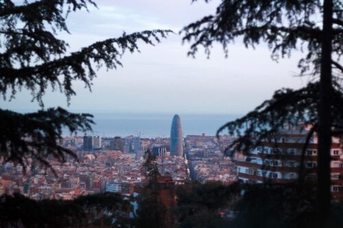 Views of Barcelona from Collserola